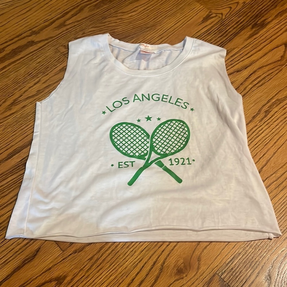 OSM Girl’s Los Angeles Tennis Tank One Size
